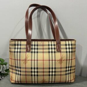 Burberry Haymarket Nova Check tote bag